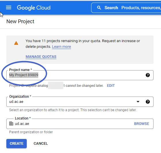 5 Steps to create project in Google cloud platform GCP - Building THE IT Guy