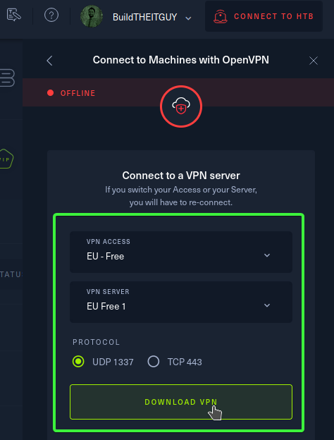 Select VPN FREE Server BuildingTHEITGUY