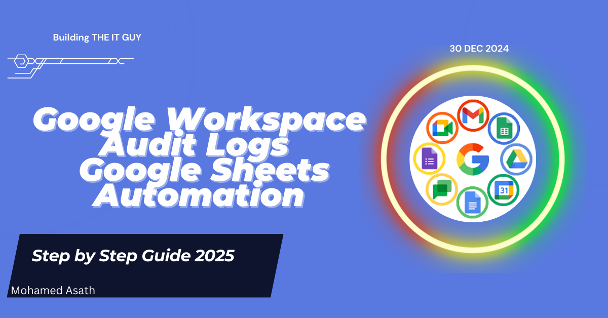 Google Workspace Audit Logs to Google Sheets Automation – Complete 2025 Guide